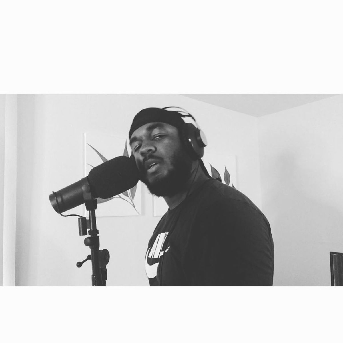 Shure Music Gear Setup by jaystaplesofficial featuring Shure SM7B and AKG K72 Closed Back Studio Headphones