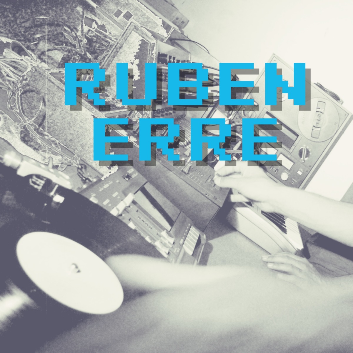 Electronic Studio Setup by rubenerre featuring Korg MS-10, M-Audio Ozone USB Midi Keyboard, and Tascam 424 MKIII 8-track casette recorder
