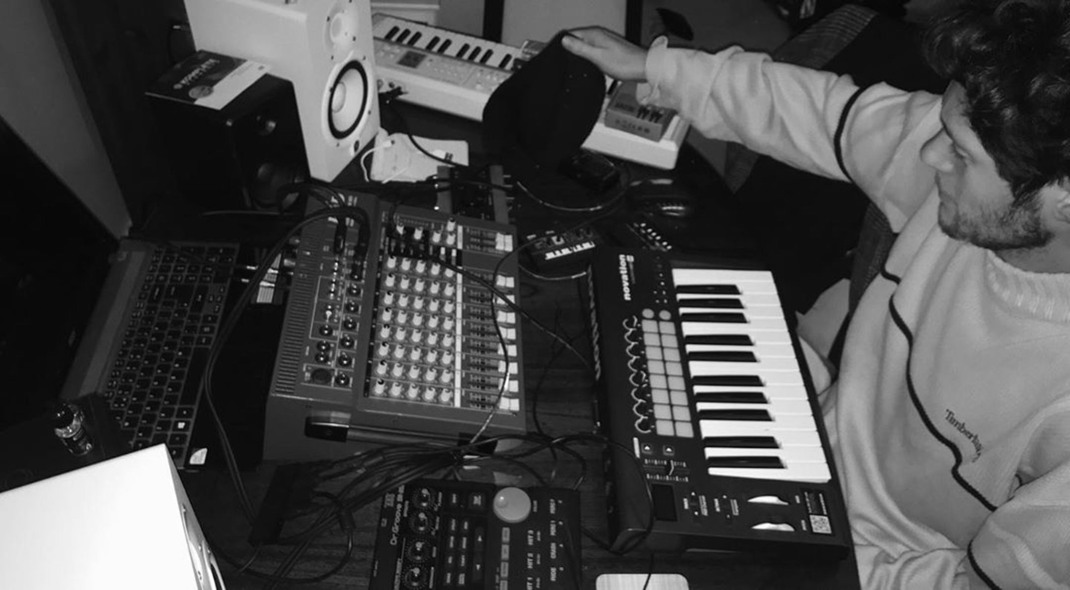 Electronic Synth Setup by denizens featuring Native Instruments Komplete Audio 6, Korg Monotron DELAY Analog Ribbon Synthesizer, and Korg Monotron DUO Analog Ribbon Synthesizer and 4 more pieces of gear