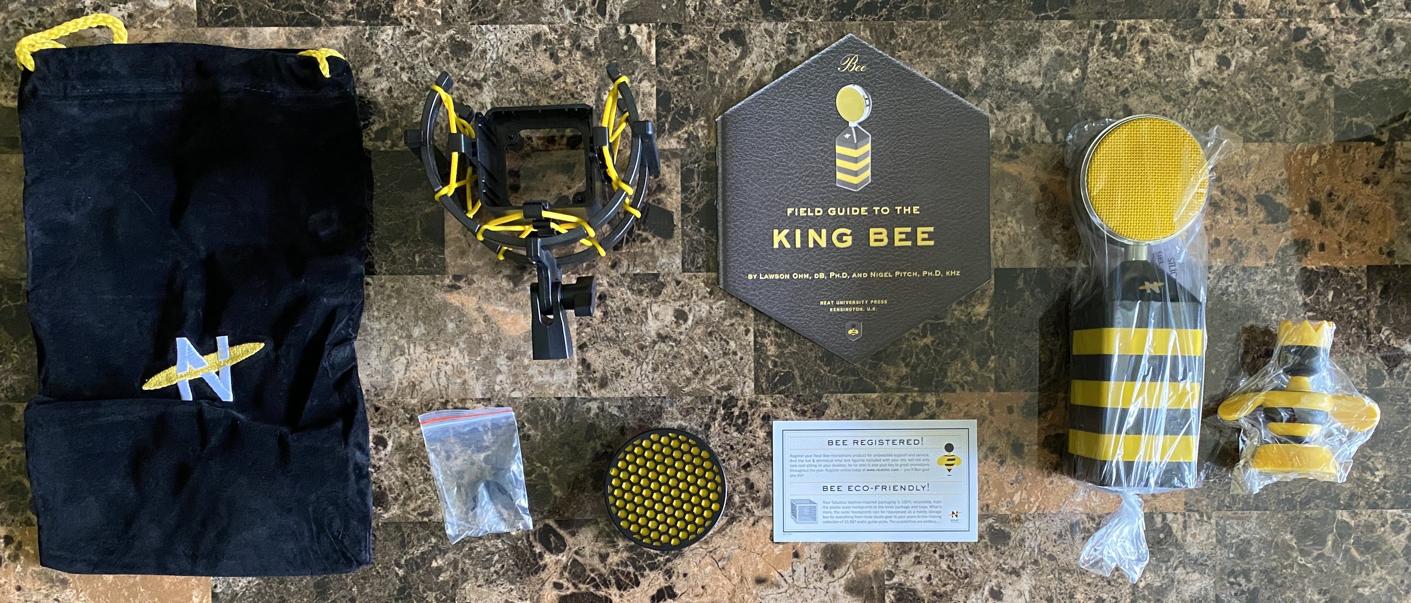 Music Gear Setup by va_nutshell featuring Neat Microphones King Bee