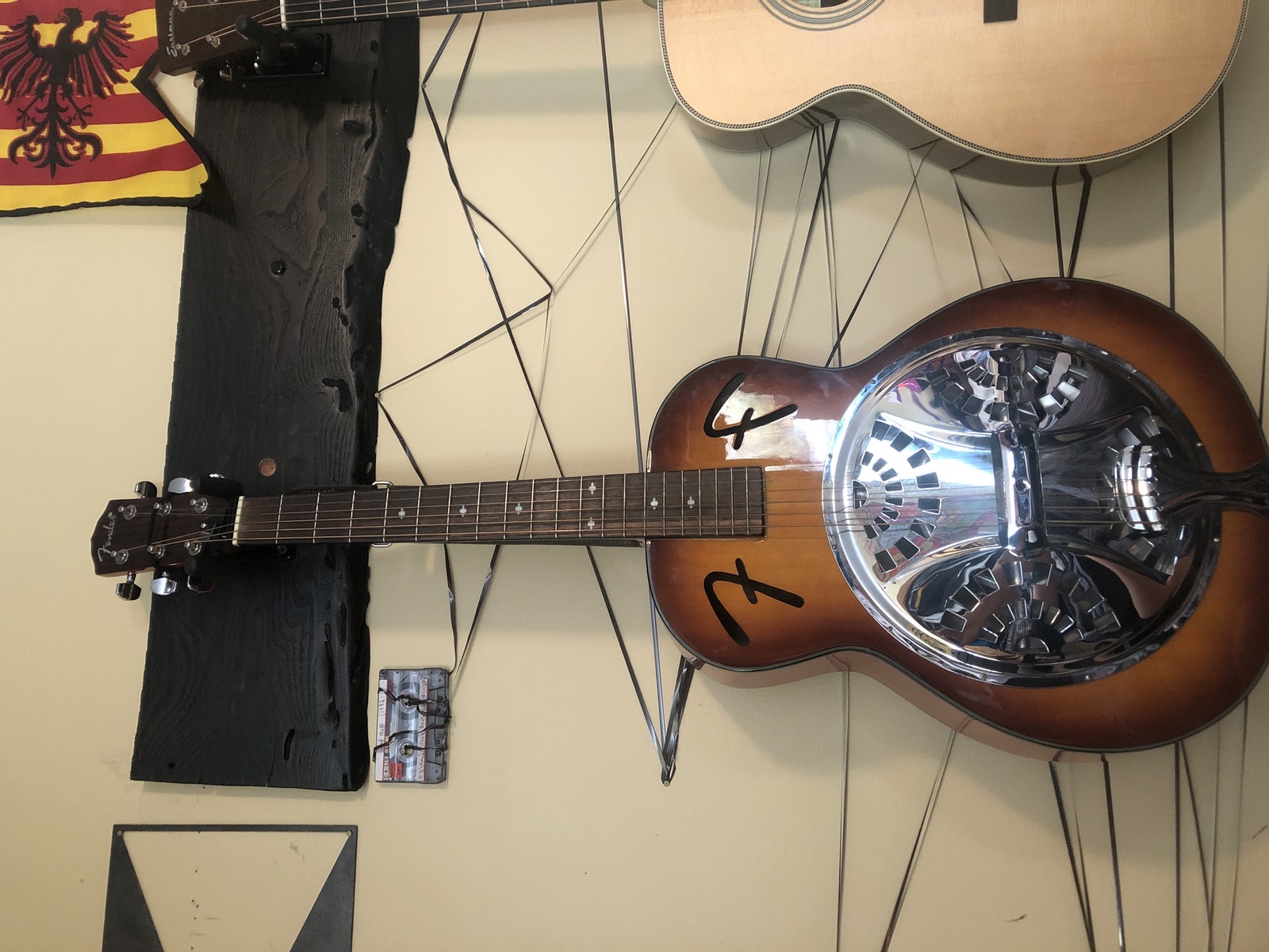 Blues Music Gear Setup by calvin_cox featuring Fender FR-50 Resonator