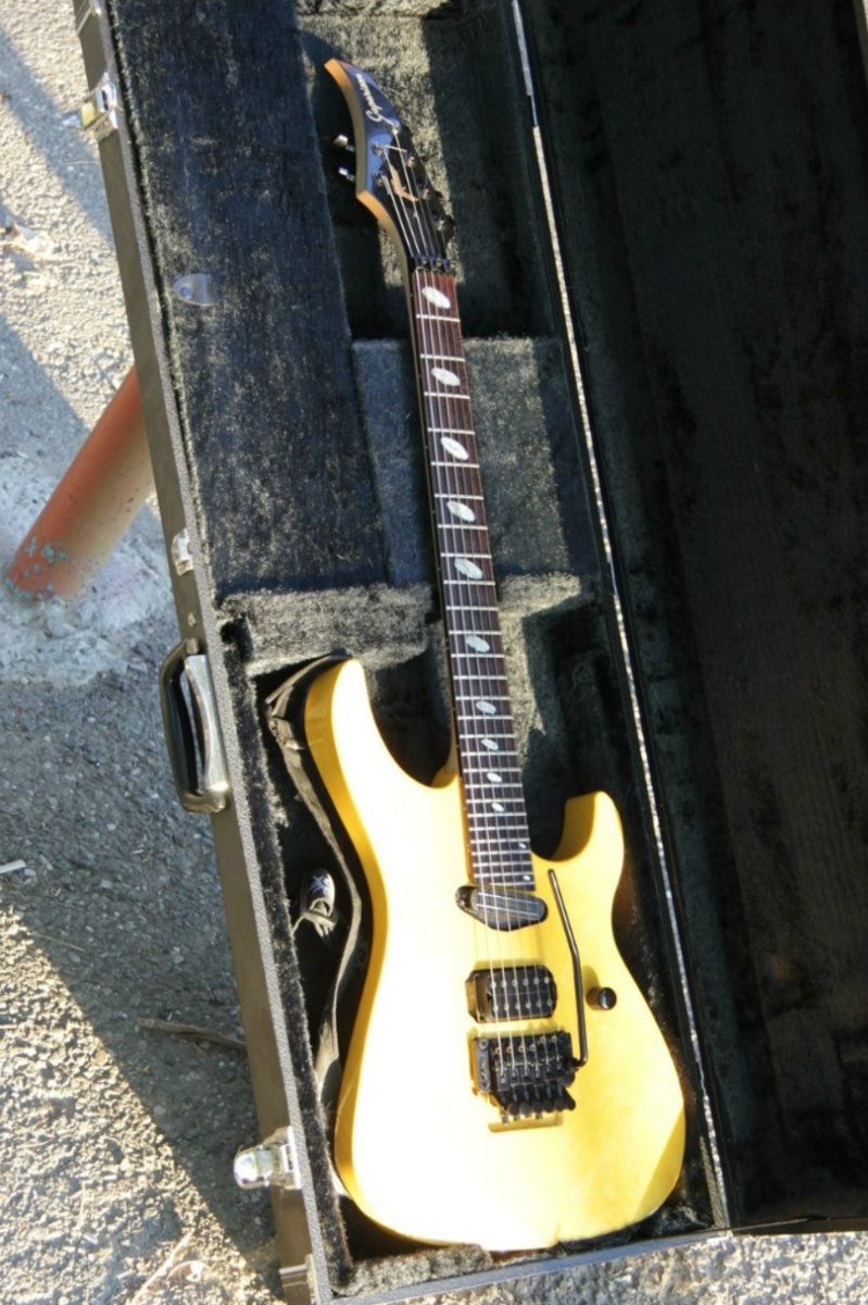 Music Gear Setup by yuriy_maslyaninov featuring Caparison Horus M3 20th Anniversary