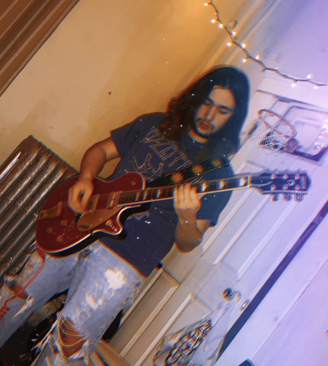 Music Gear Setup by aspenshades featuring Gretsch G6131 Jet Firebird