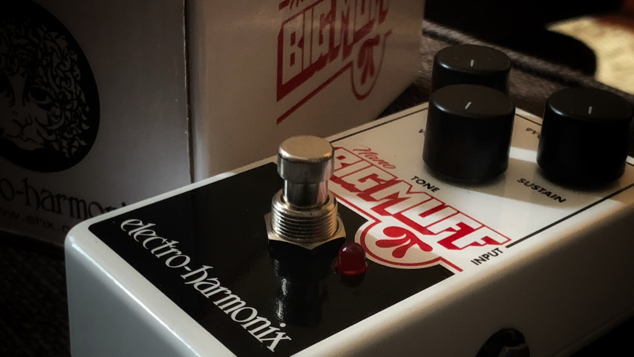 Metal Music Gear Setup by thedustroom featuring Electro-Harmonix Nano Big Muff Pi