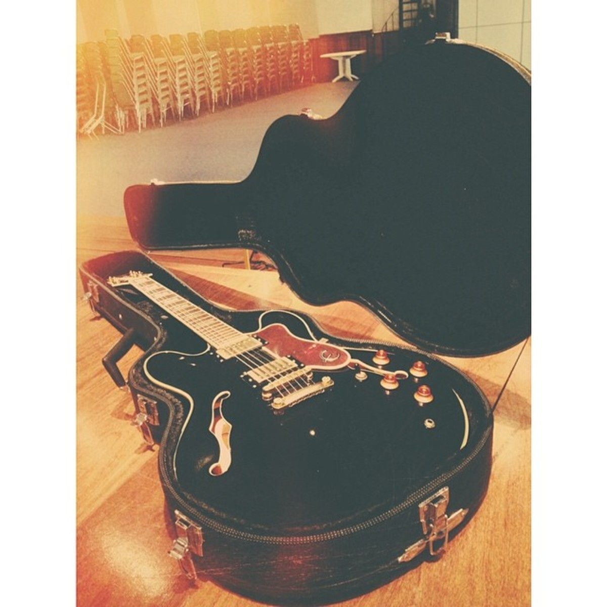 Music Gear Setup by lucasferreira featuring Epiphone Sheraton II