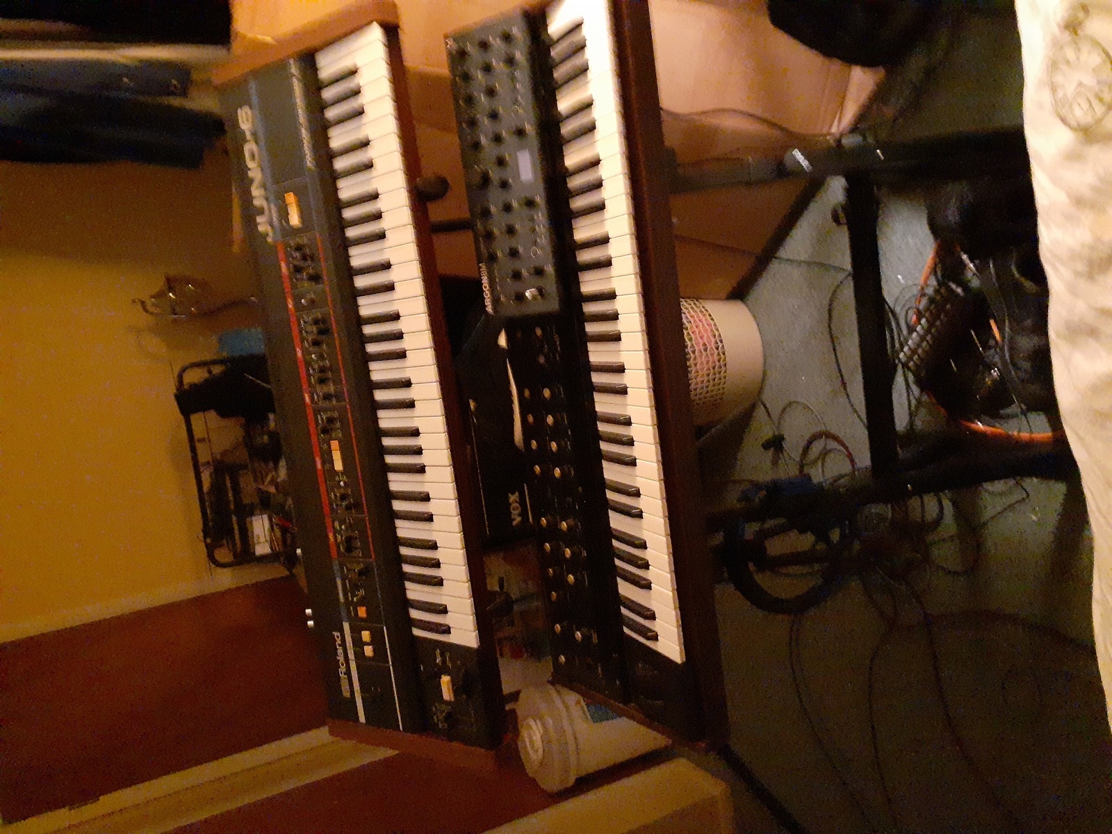 Music Gear Setup by jimmarchi1 featuring Korg PolySix, Roland Juno-6, and Modal Electronics Modal Argon8M