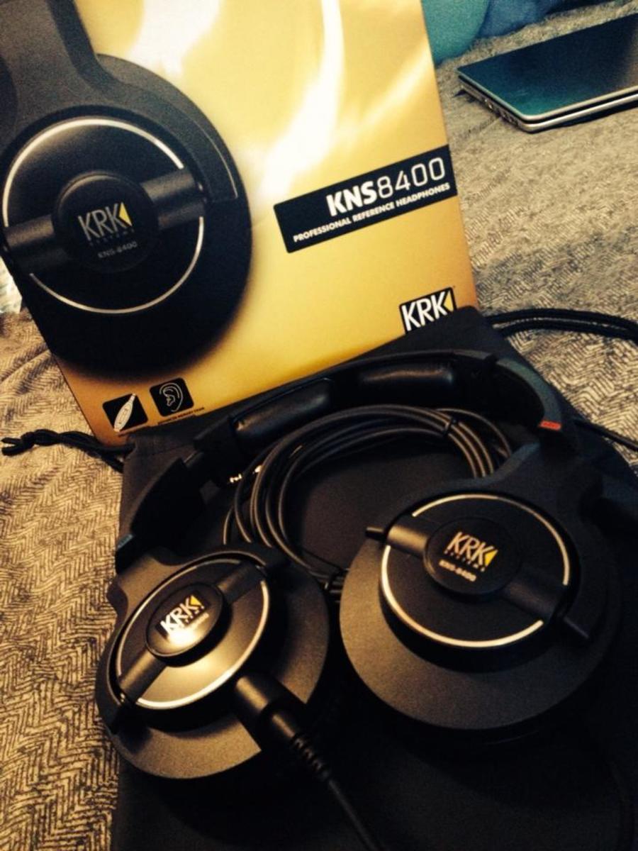Music Gear Setup by baylix featuring KRK KNS 8400 Studio Headphones