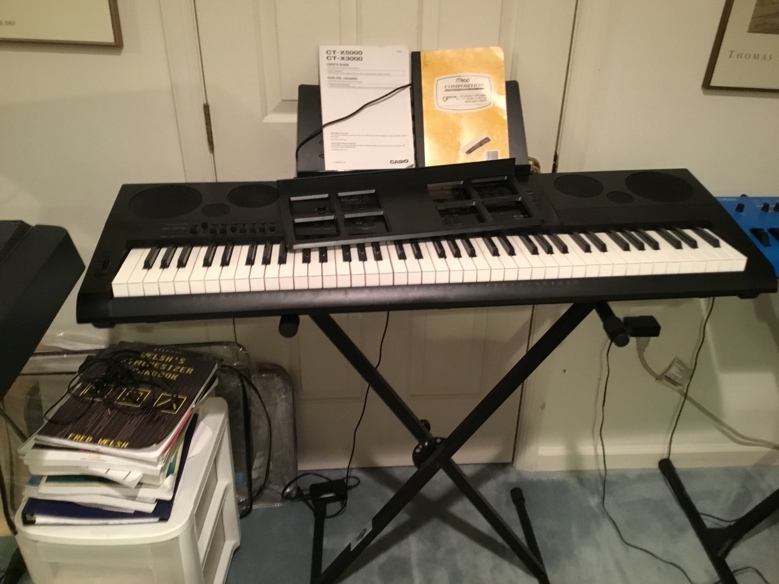 Music Gear Setup by musicbird featuring Casio WK-7600 76-Key Workstation Keyboard