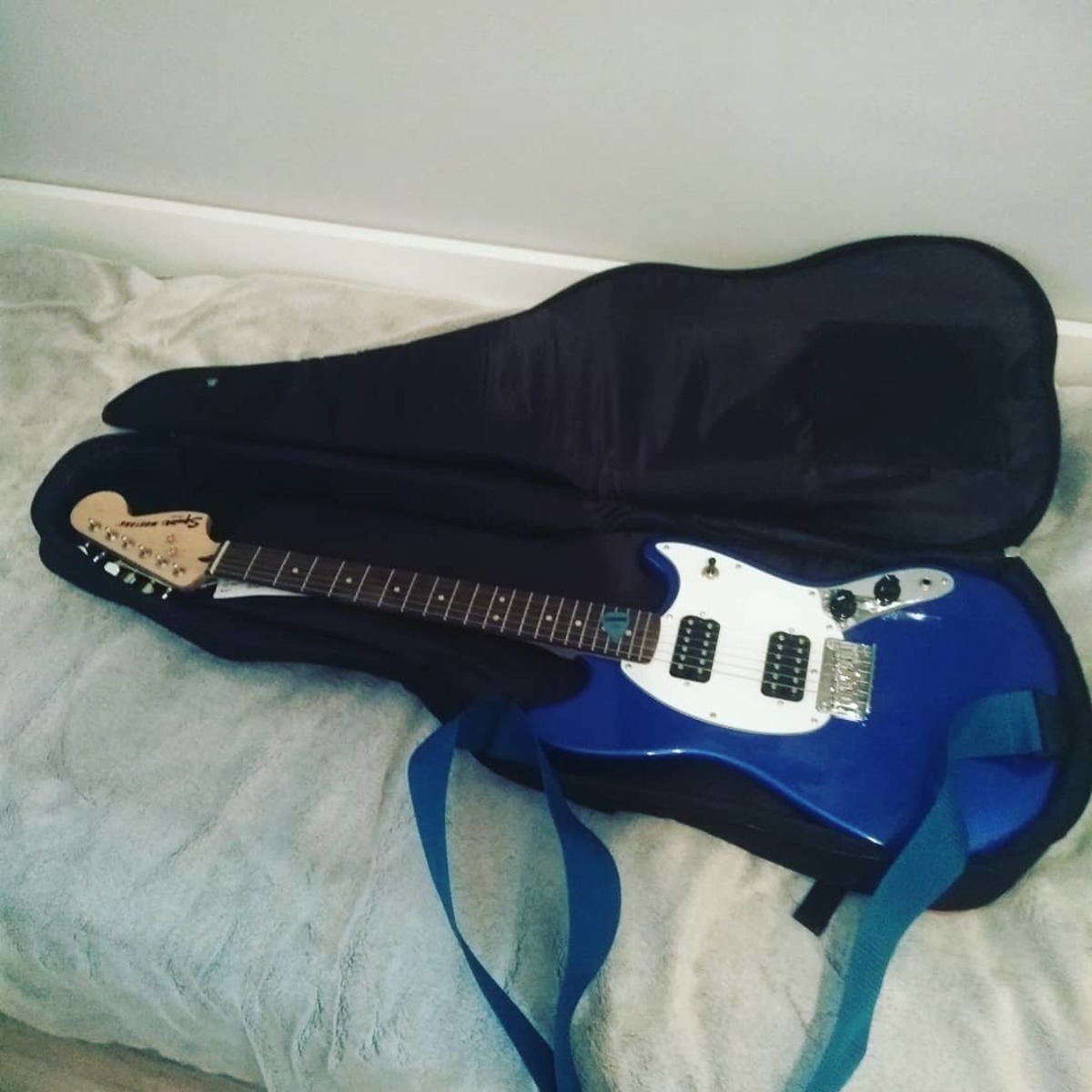 Metal Music Gear Setup by enot1k_maks featuring Squier Bullet Mustang HH