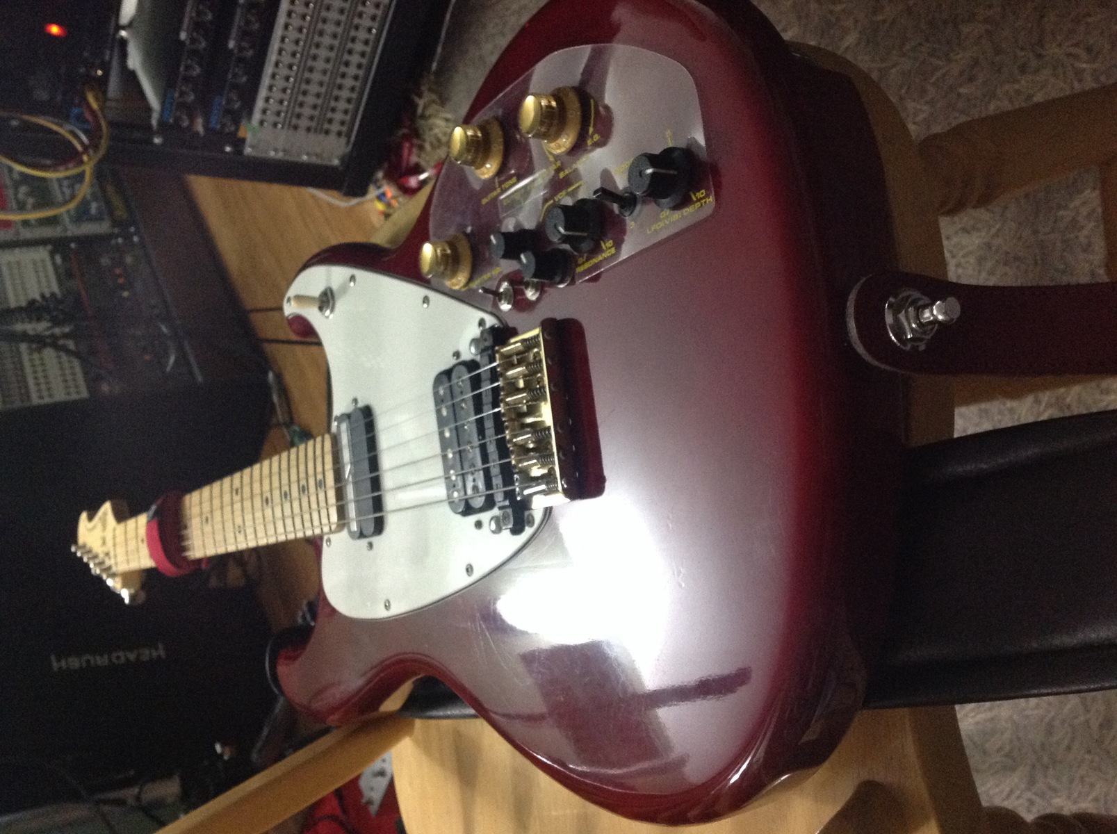 Metal Music Gear Setup by bubbajones featuring Roland G-202 and Sustainiac Stealth Pro Kit
