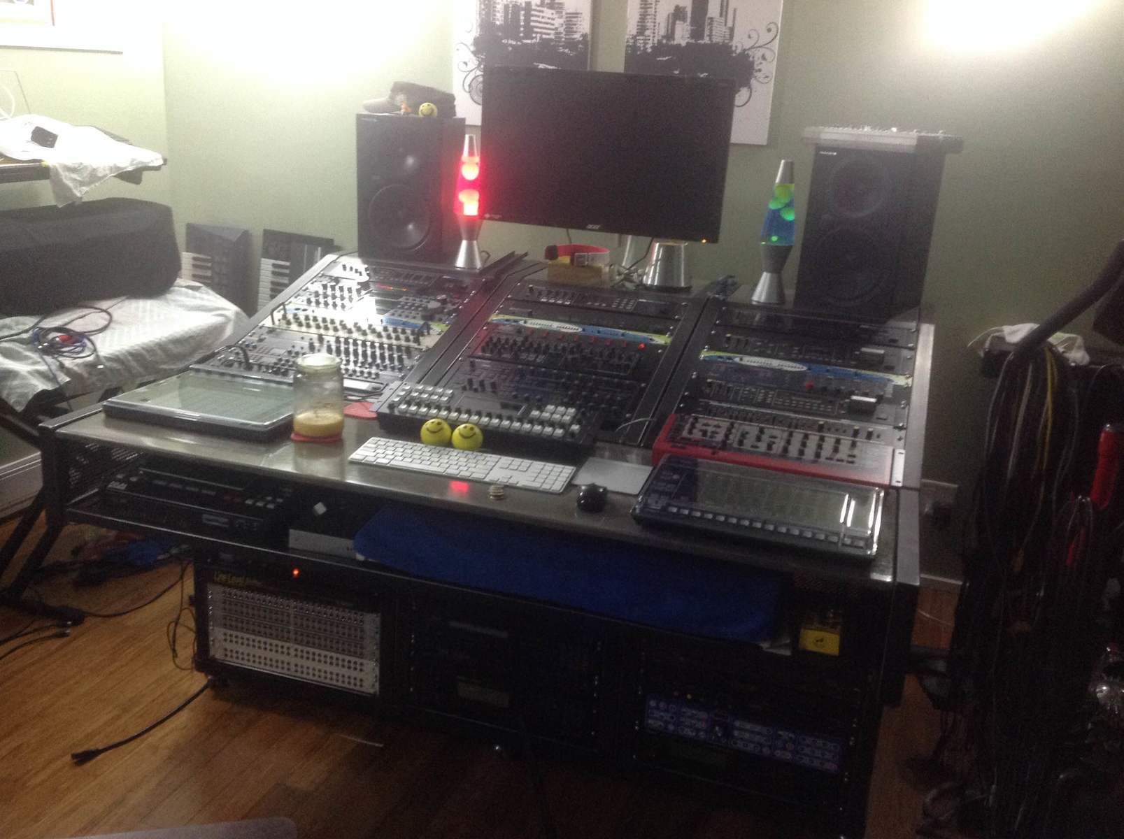 Electronic Synth Setup by bubbajones featuring Ableton Push 2, Sequentix Cirklon Hardware Sequencer, and Clavia Nord Rack 2 and 11 more pieces of gear