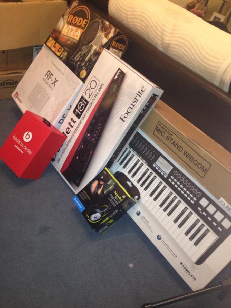 baylix's music gear photo