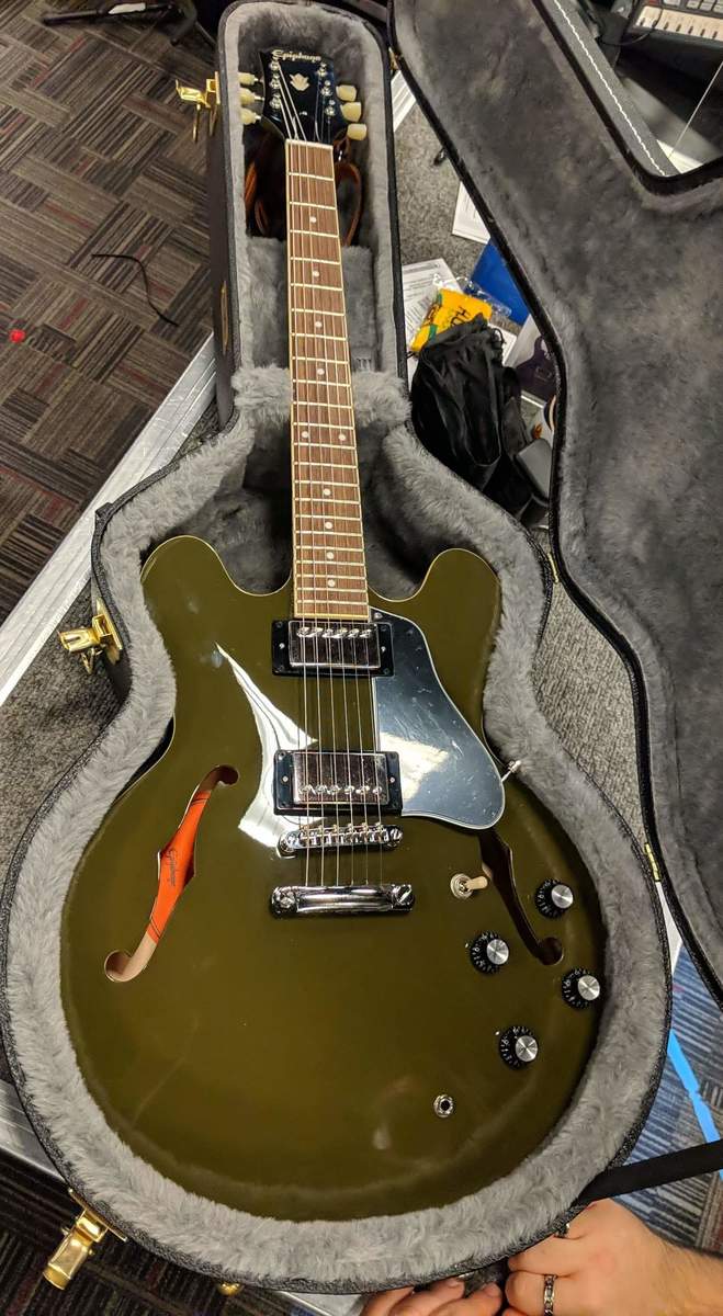 Music Gear Setup by robert_nolan featuring Epiphone Inspired by Gibson Dot ES-335