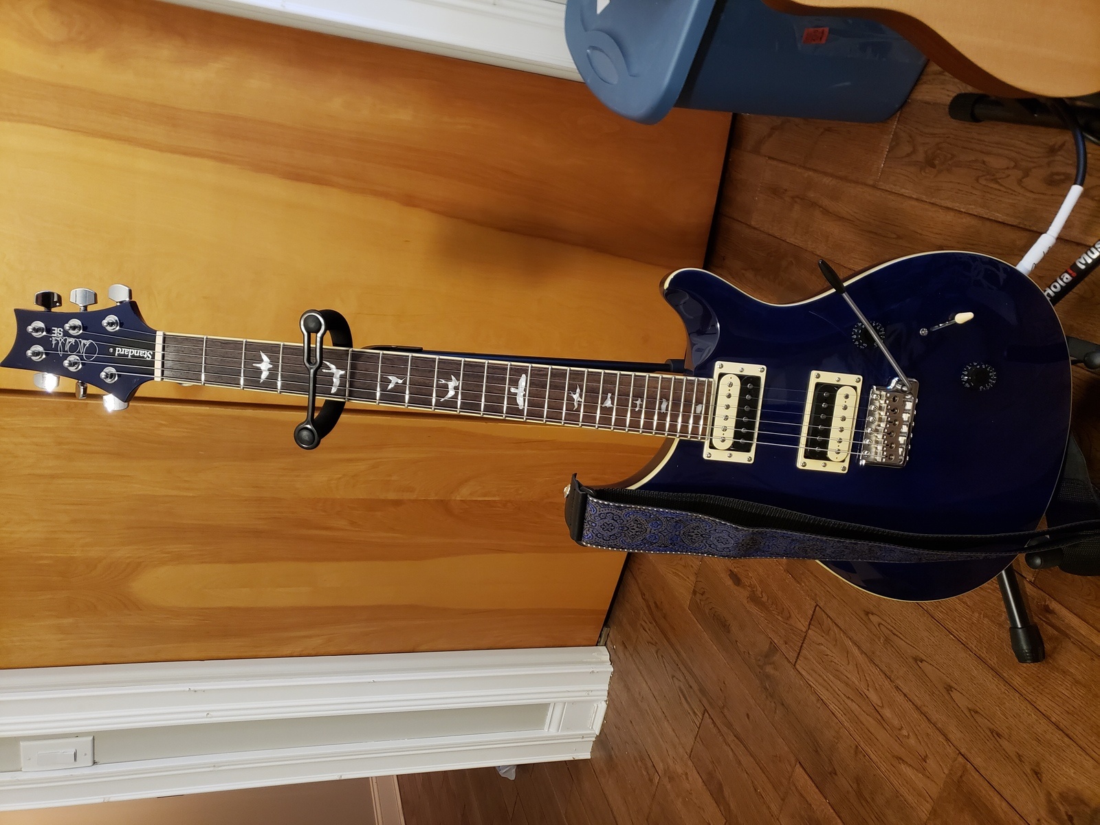 Metal Music Gear Setup by whichjanna featuring Ernie Ball Guitar Strap and PRS SE Standard 24