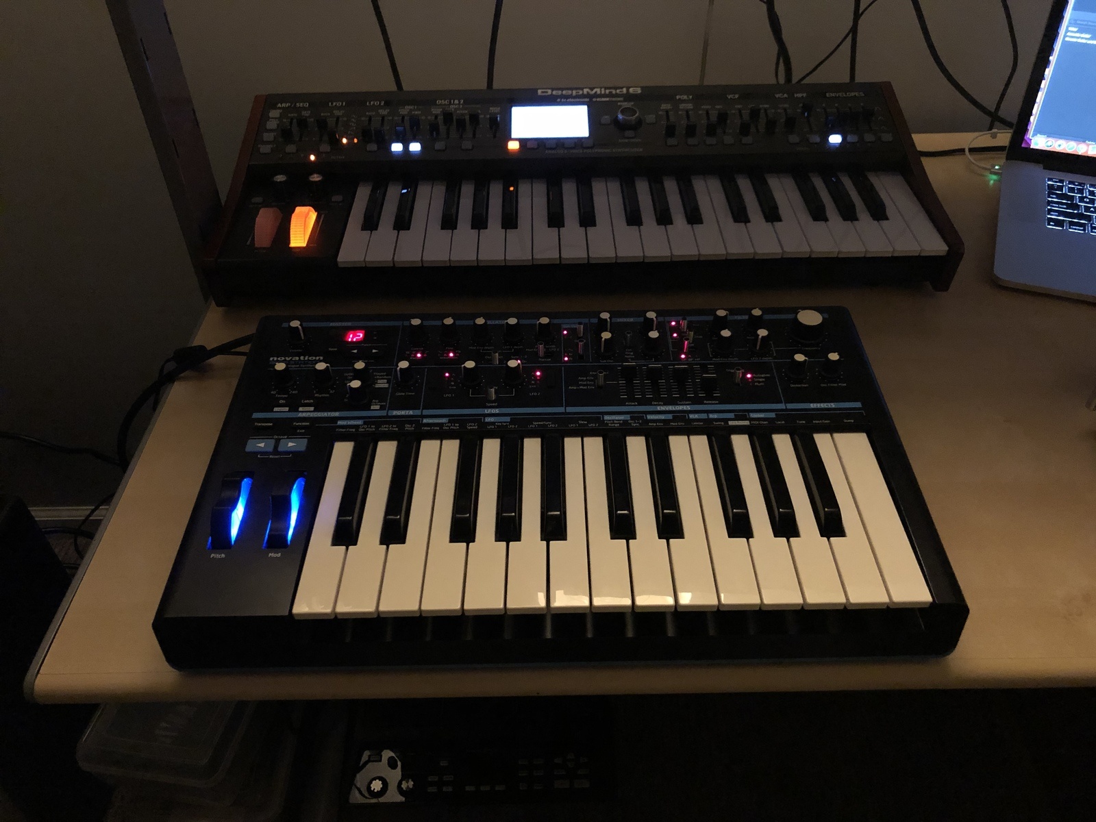 Music Gear Setup by bill_emsley featuring Novation Bass Station II