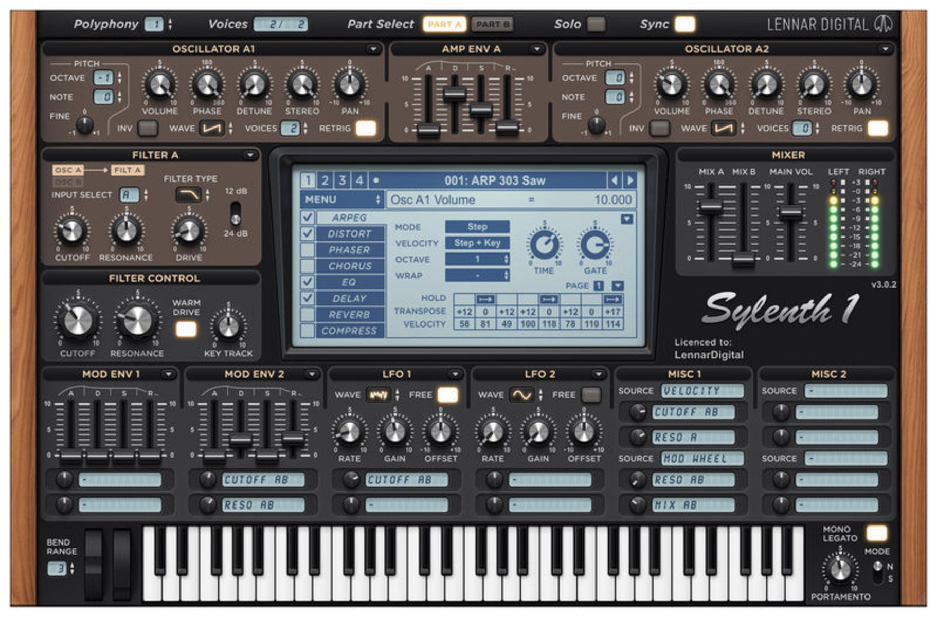 Music Gear Setup by amarilis featuring Lennar Digital Sylenth1 Software Synthesizer