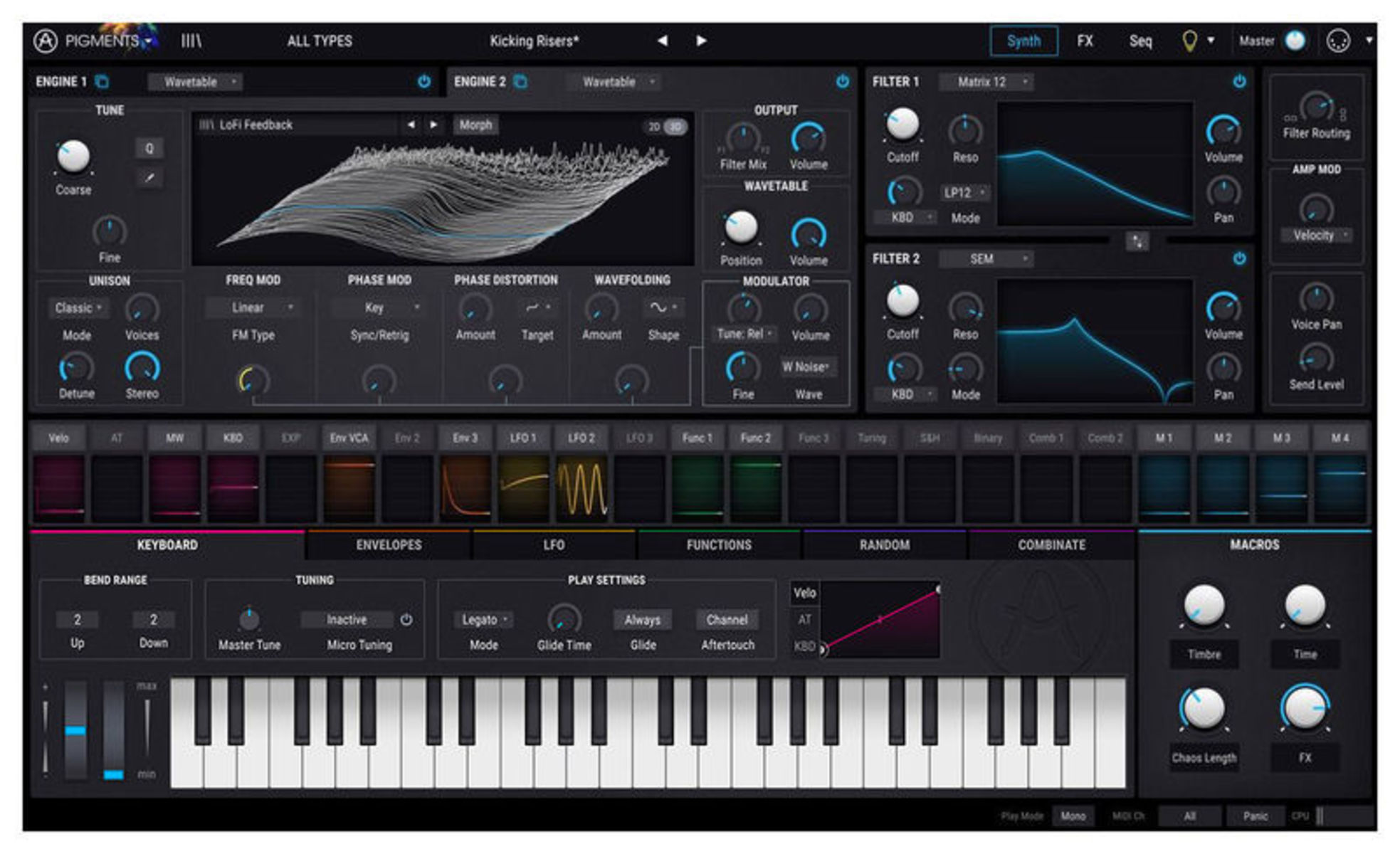Music Gear Setup by amarilis featuring Arturia Pigments 2