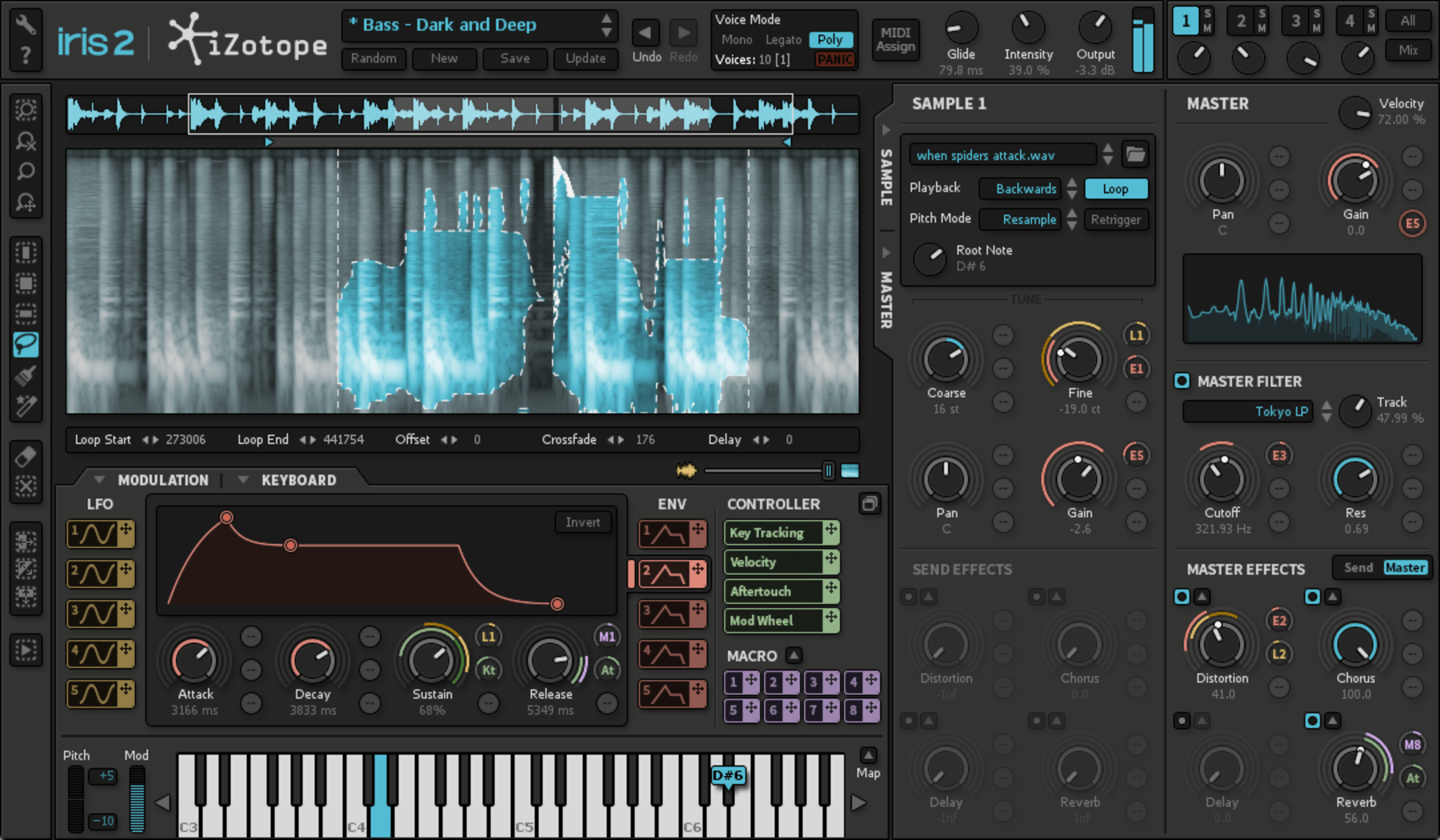 Music Gear Setup by amarilis featuring iZotope Iris 2