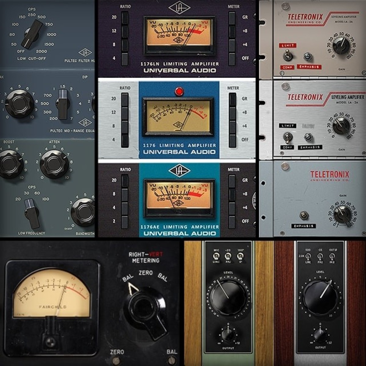 Music Gear Setup by amarilis featuring Universal Audio UAD Analog Classics Bundle