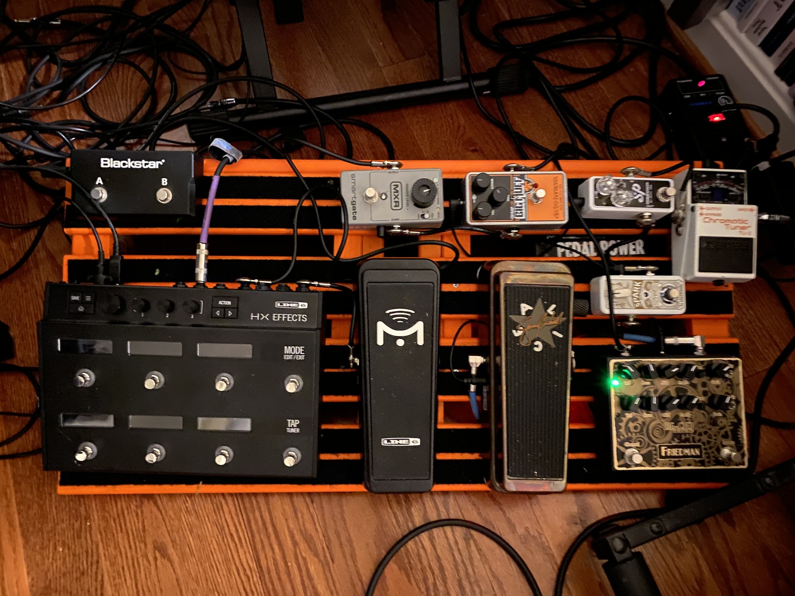 Metal Music Gear Setup by neofreak featuring Mission Engineering EP-1 Expression Pedal, Dunlop JC95 Jerry Cantrell Signature Cry Baby, and Xotic Effects SP Compressor and 5 more pieces of gear