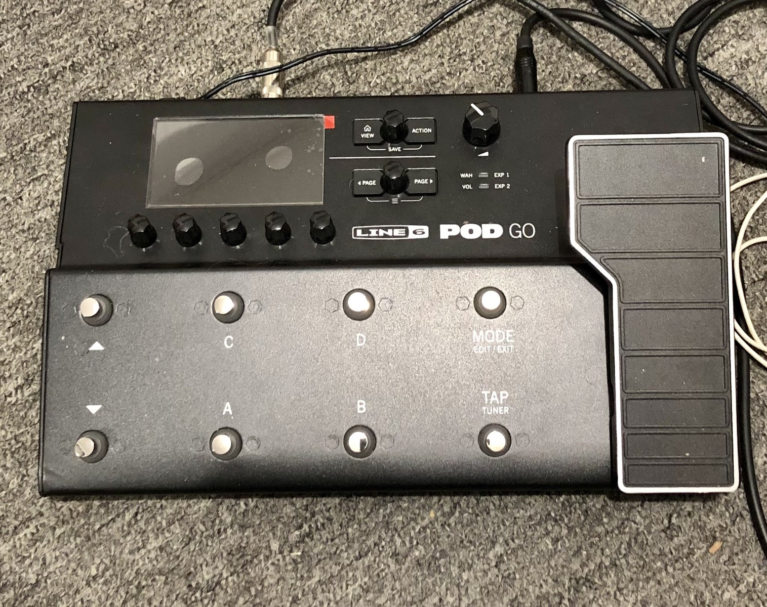 Metal Music Gear Setup by mik_mullen featuring Line 6 POD Go