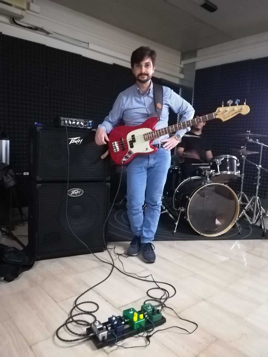Amp Rig by marco_ianni featuring Joyo JF-01 Vintage Overdrive, Joyo JF-33 Analog Delay, and Harley Benton CPT-20 and 5 more pieces of gear