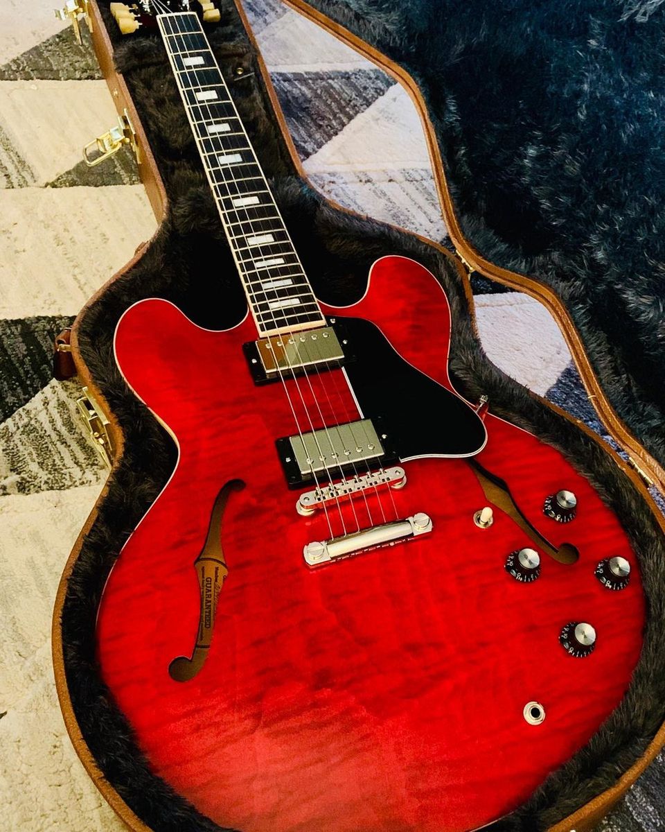 Music Gear Setup by tony_poukkula featuring Gibson ES-335 Figured
