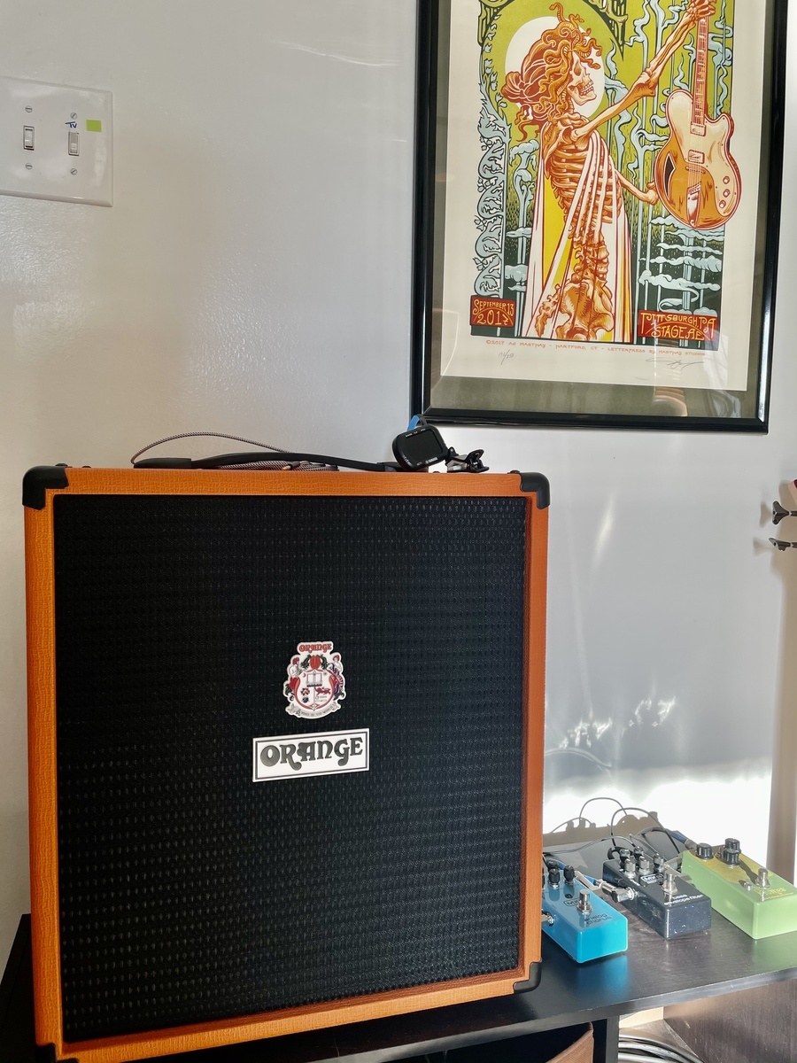 Music Gear Setup by dave_snyder featuring Orange Crush Bass 50 1x12