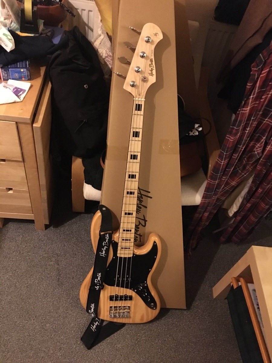 Music Gear Setup by deathspraises featuring Harley Benton JB-75NA Vintage Series