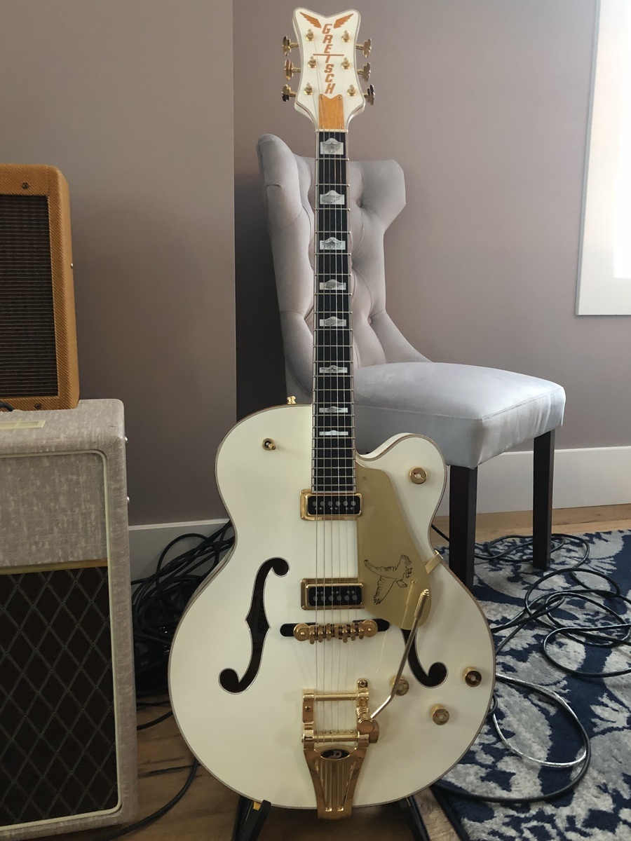 Country Music Gear Setup by peeler featuring Gretsch White Falcon