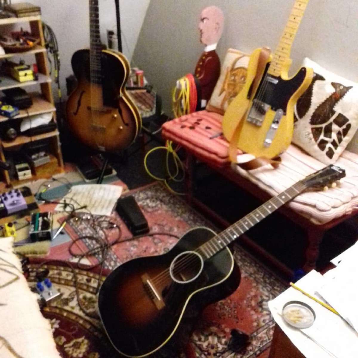 Country Music Gear Setup by hector_j_ayala featuring Gibson L-00, Gibson ES-125T, and Fender American Original '50s Telecaster