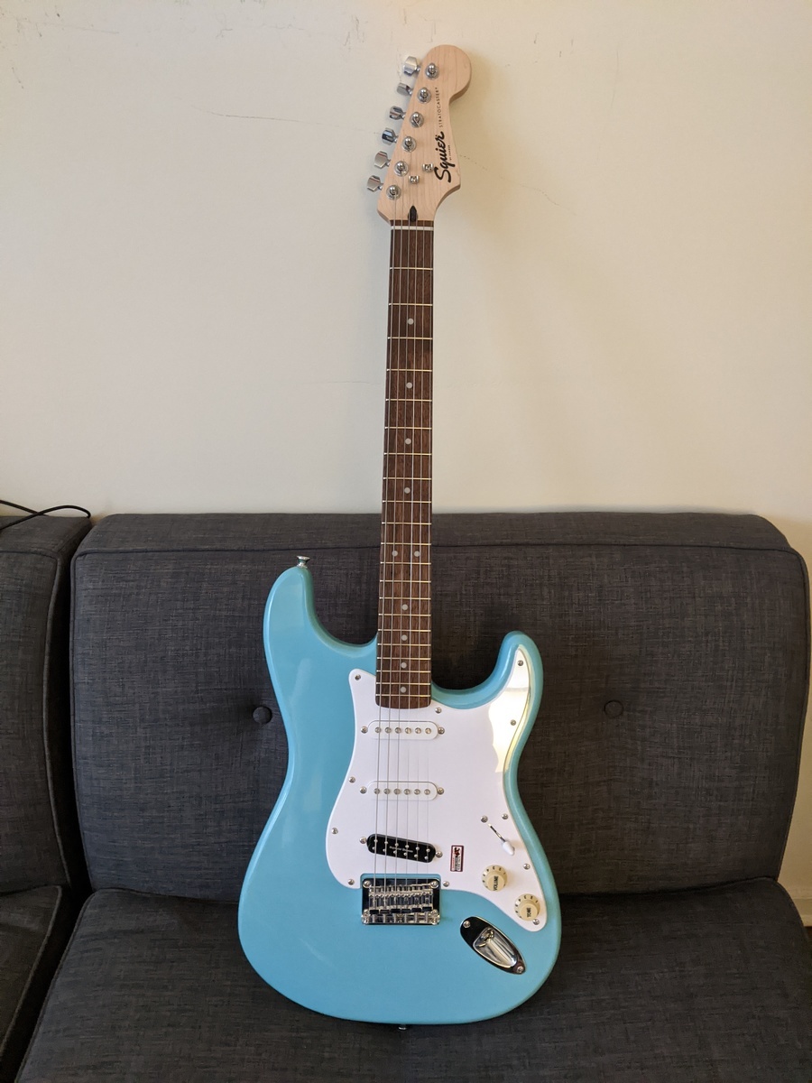 Music Gear Setup by smallerthings featuring Squier Bullet Stratocaster SSS
