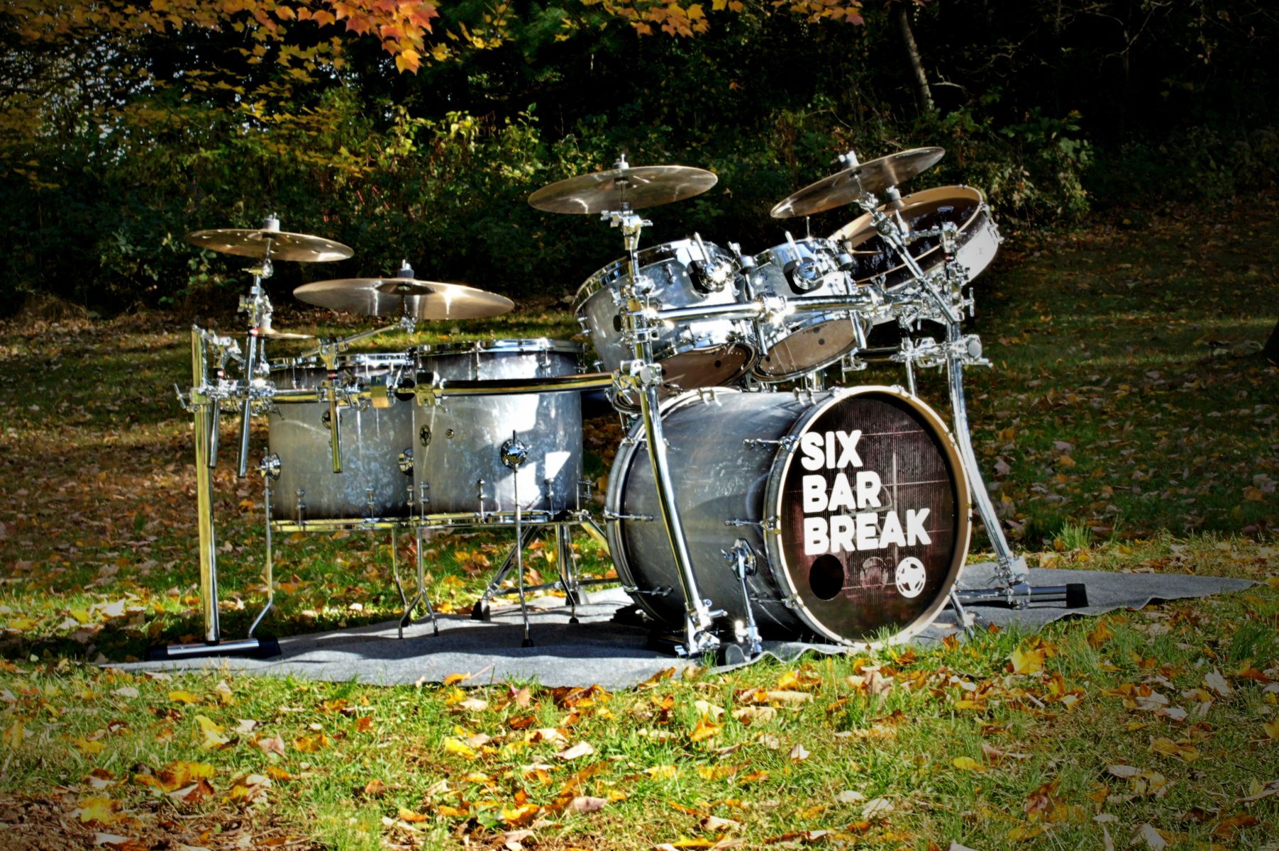 Saluda Cymbals Music Gear Setup by davidlong featuring Saluda Cymbals and Tone Custom Drums