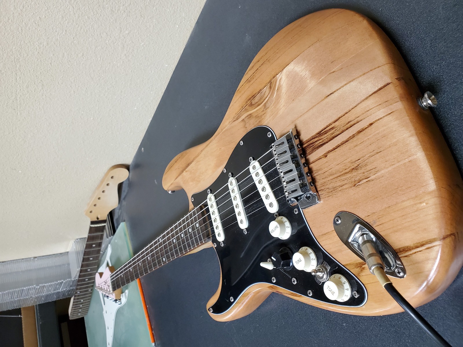 Music Gear Setup by bryce_schramm featuring Partscaster and Squier Left-Handed Stratocaster Standard