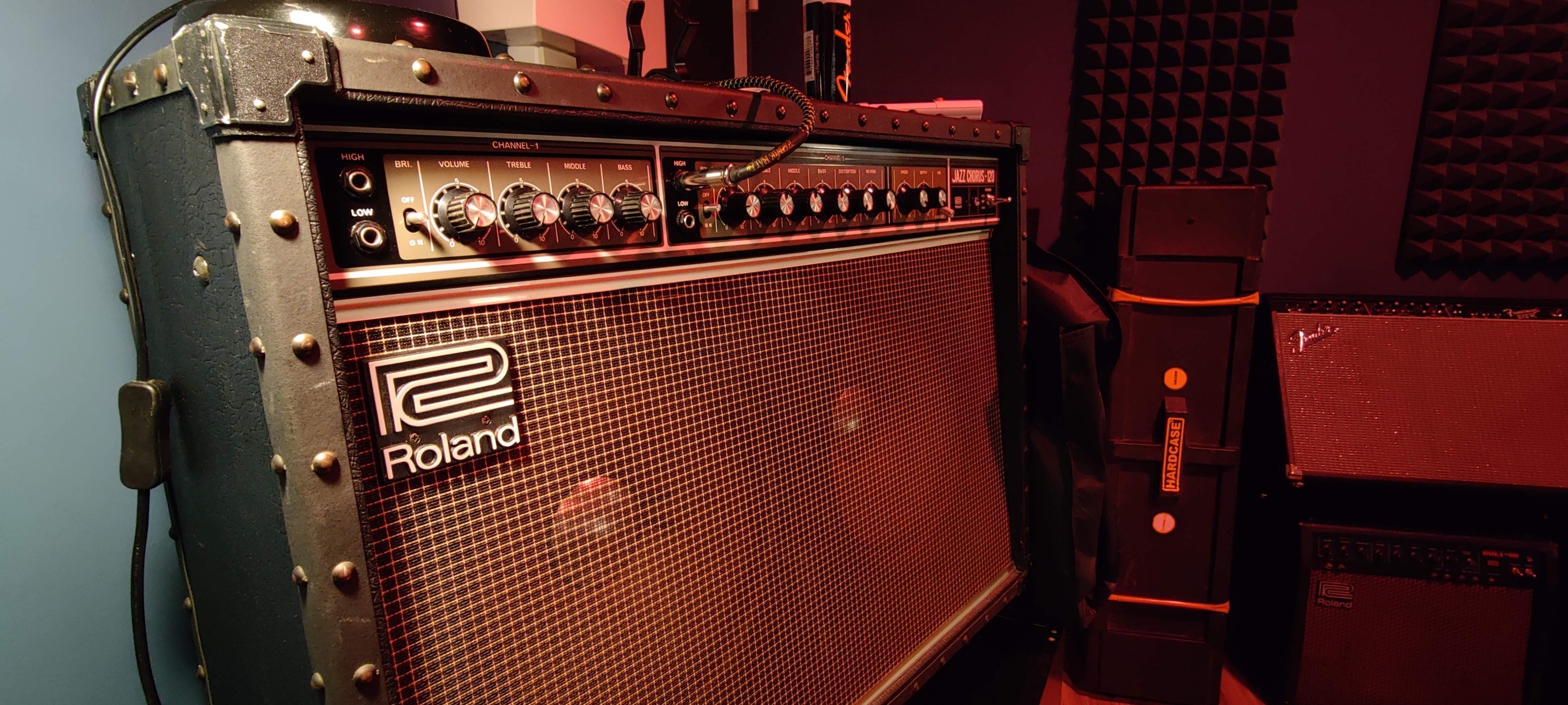 Music Gear Setup by juanlo featuring Roland JC-120 Jazz Chorus