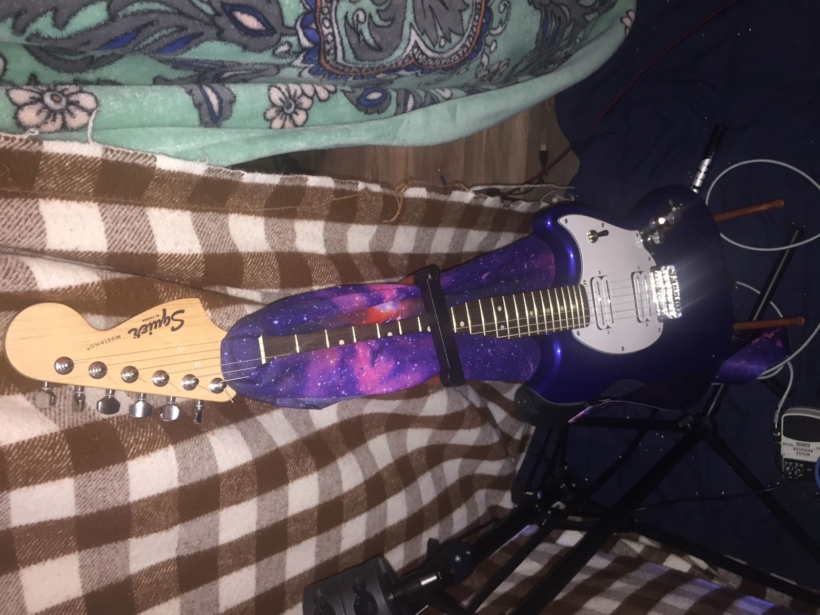 Metal Music Gear Setup by coastindave featuring Squier Bullet Mustang HH