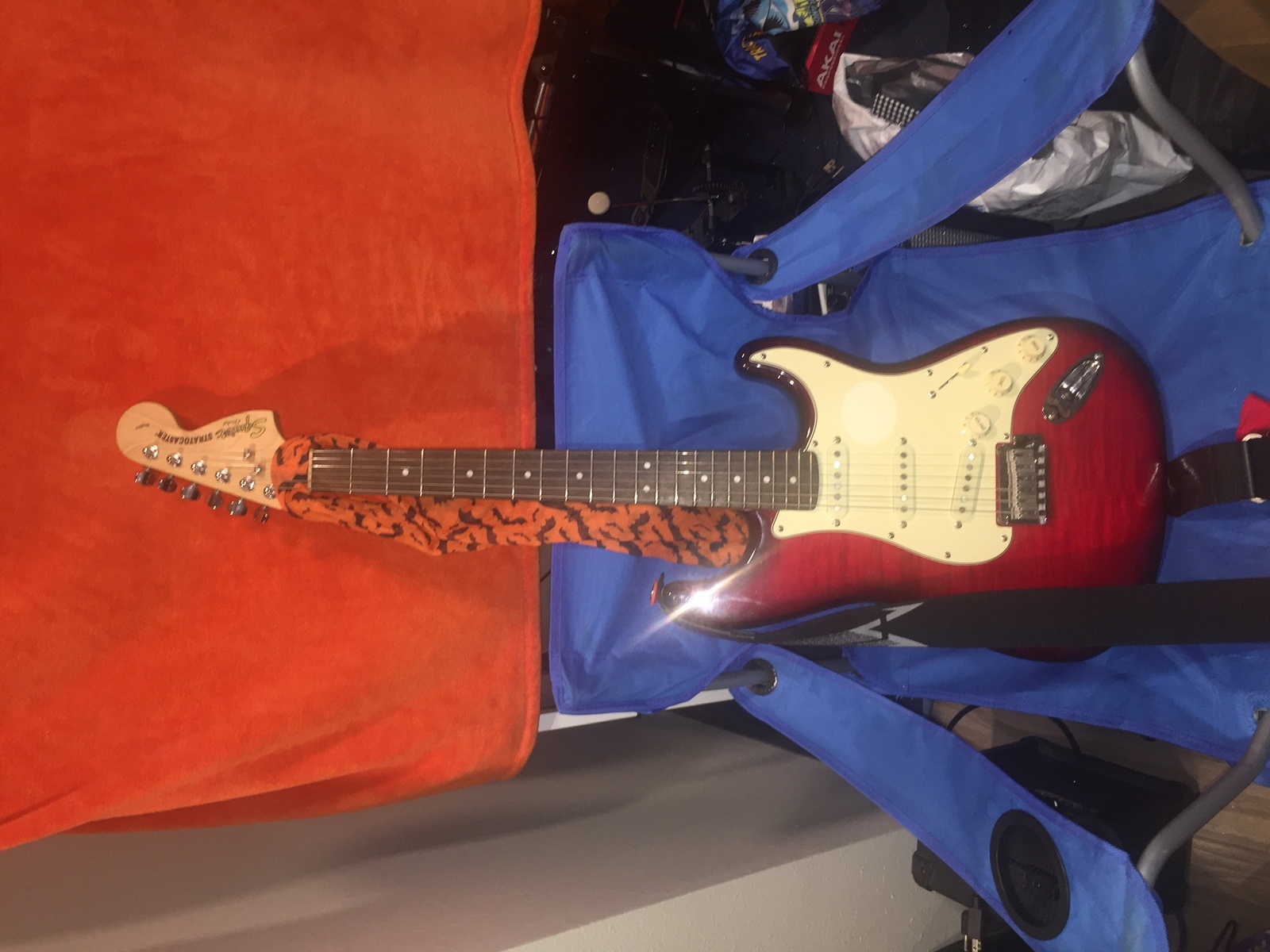 Music Gear Setup by coastindave featuring Squier Stratocaster