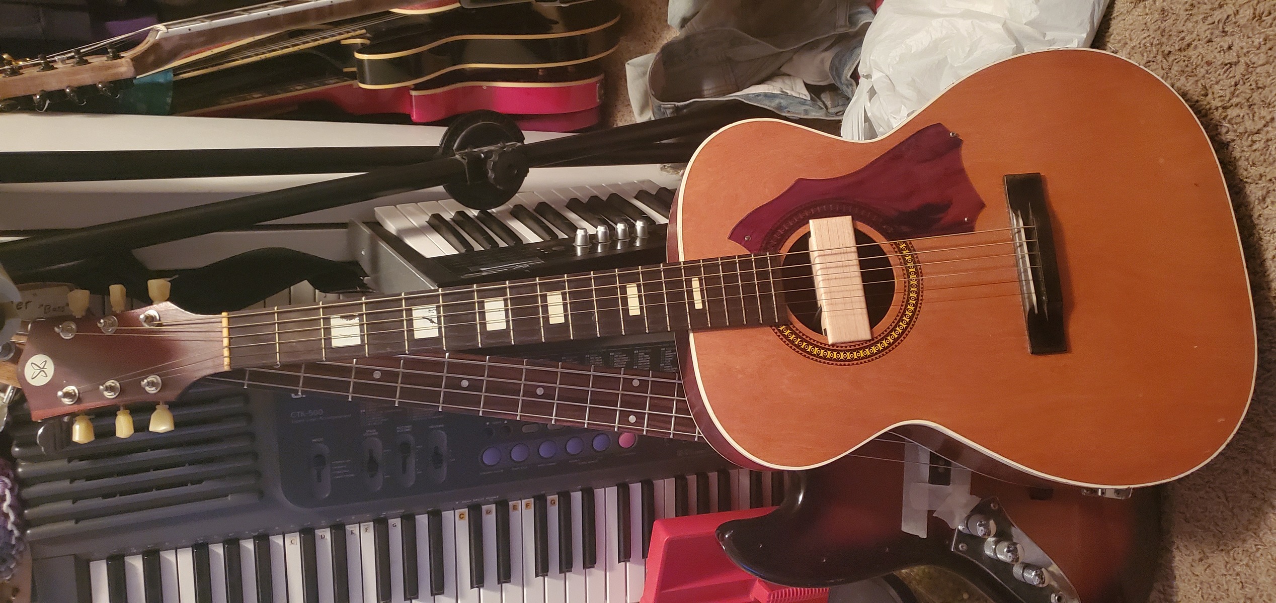 Music Gear Setup by bryce_schramm featuring Silvertone s1212