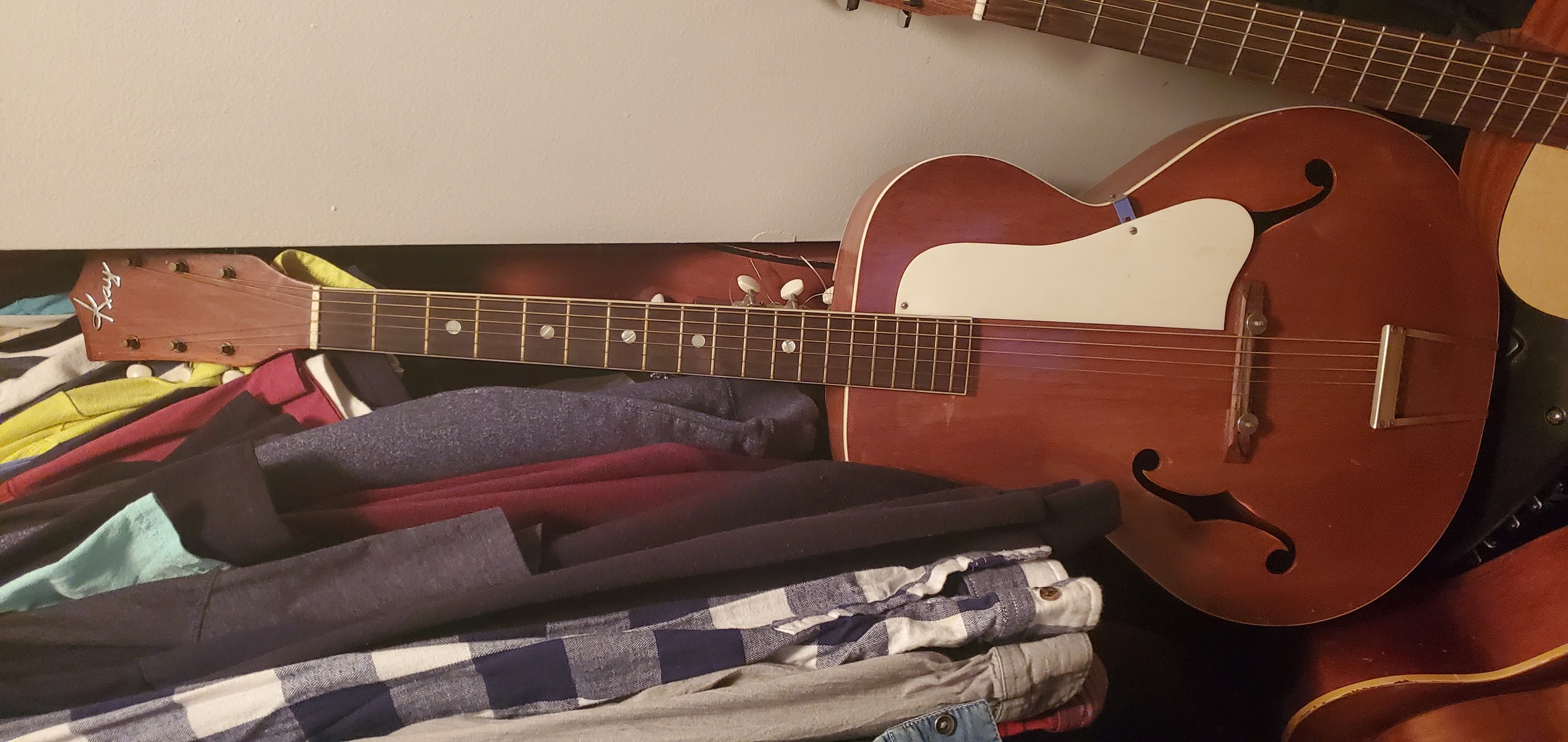 Music Gear Setup by bryce_schramm featuring Kay Archtop Hollowbody