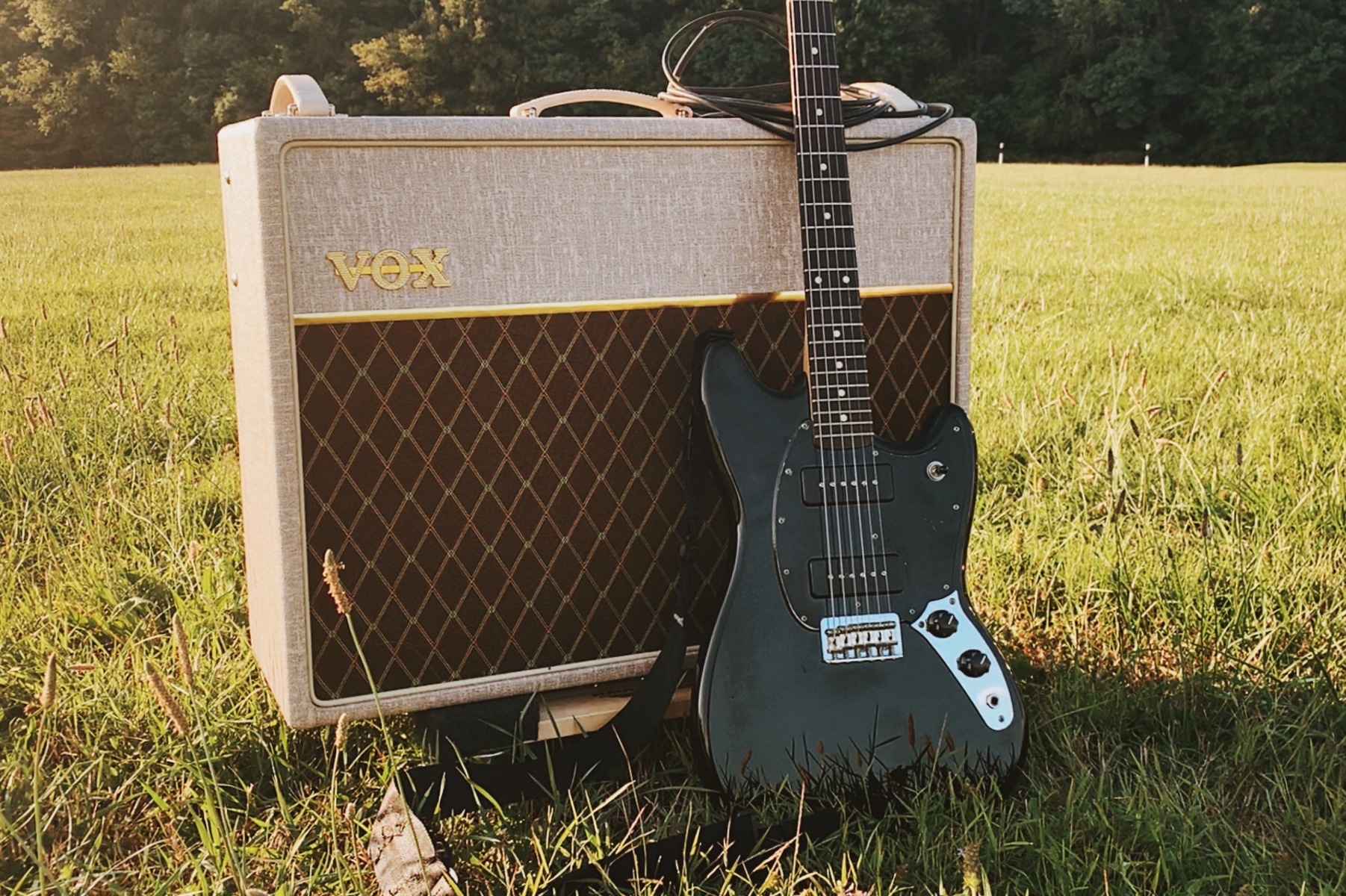 Vox Amp Rig by battonnick featuring Vox AC30HW2 and Fender Mustang 90