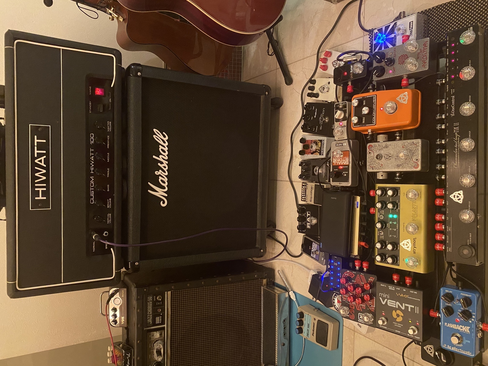 Music Gear Setup by kawashima_novuhide featuring Hiwatt Custom 100 Amplifier Head