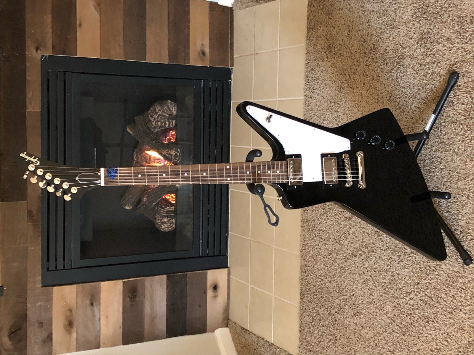 Metal Music Gear Setup by eli_hogle featuring Epiphone Explorer Electric Guitar