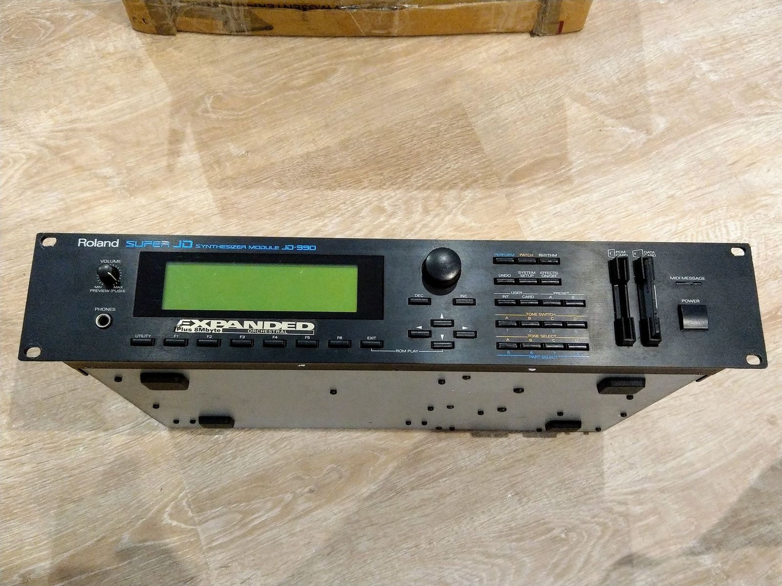 Roland Jd 990 Equipboard