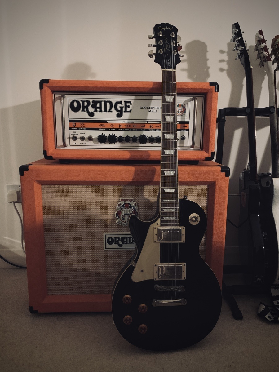 Music Gear Setup by jacktcliffe featuring Epiphone Les Paul Standard