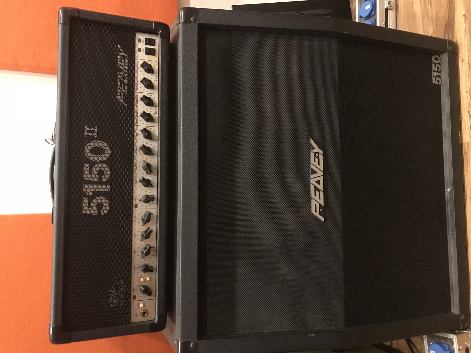 Metal Music Gear Setup by sukhendu_chakraborty featuring Peavey 5150 II 120-Watt Guitar Amp Head and Peavey 412M (Straight Cab)
