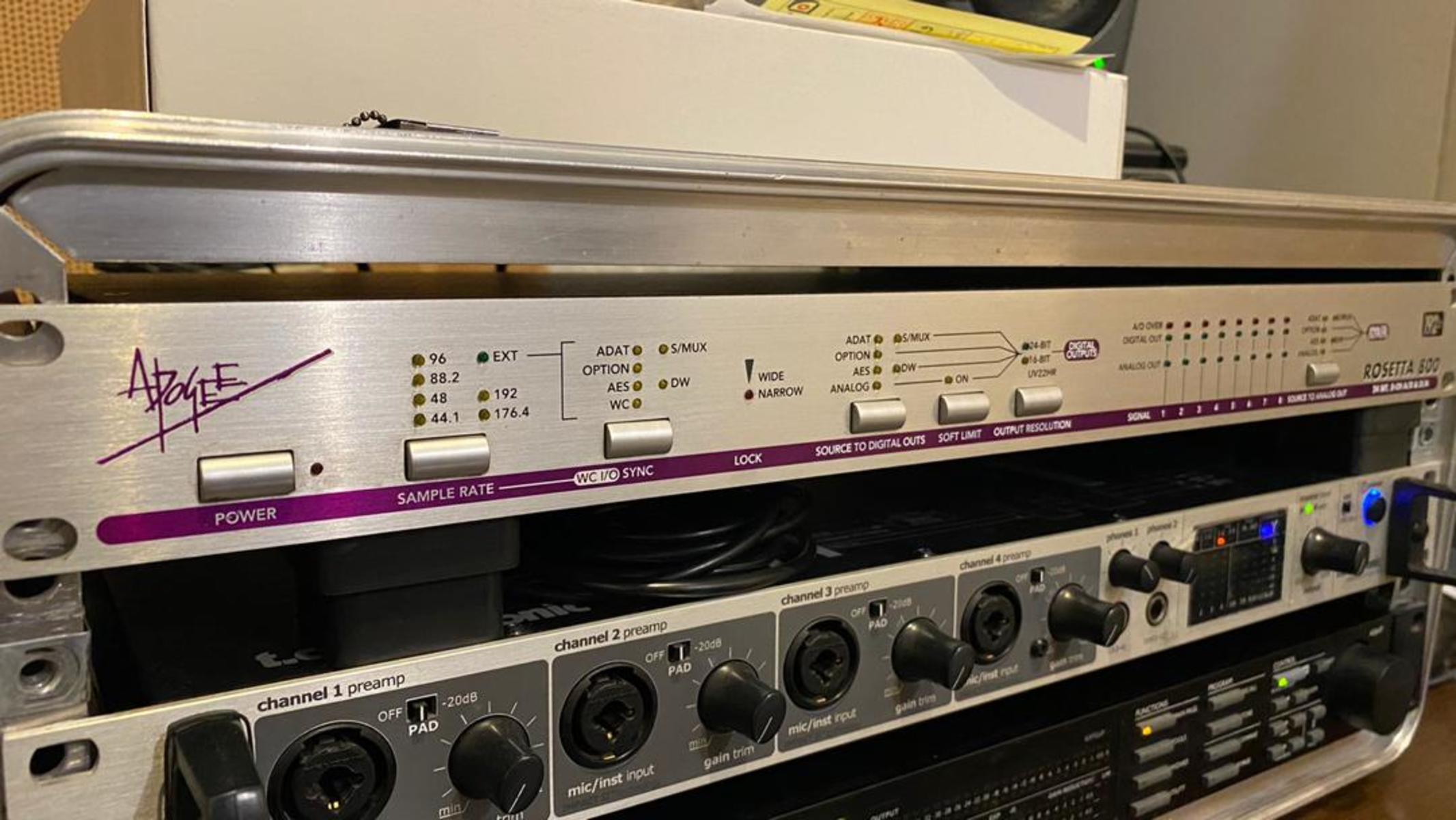 Music Gear Setup by rezaassadpour featuring Apogee Rosetta 800