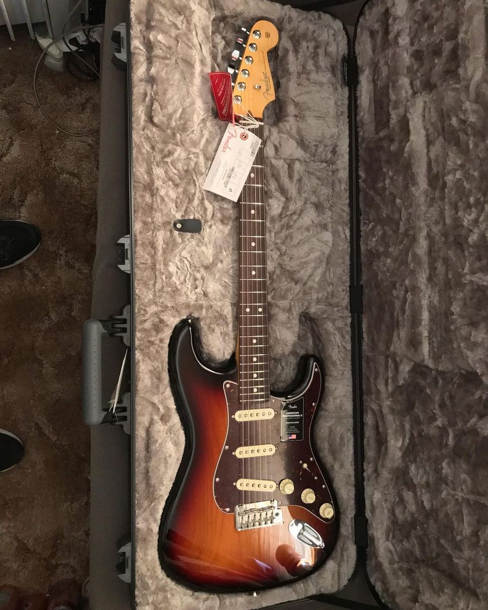 Music Gear Setup by ryanwilsonking featuring Fender American Professional II Stratocaster