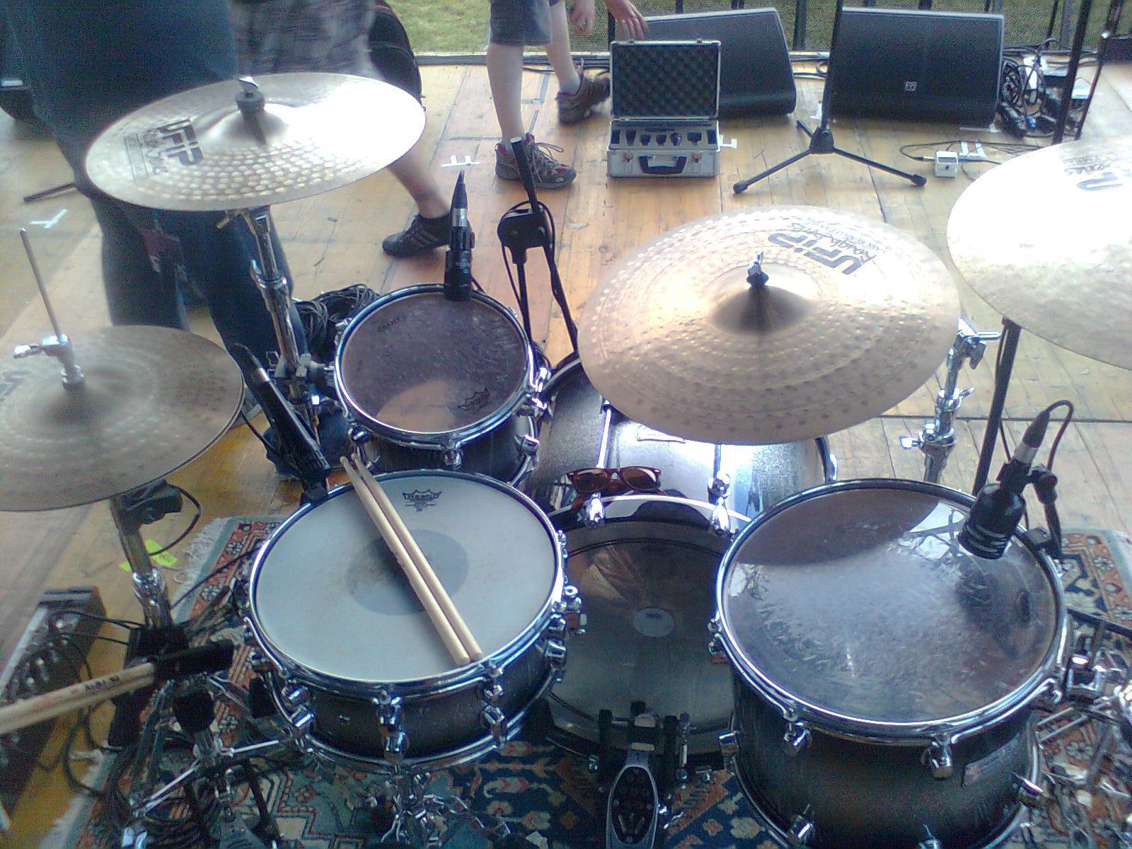 Drum Kit by alessandrolevrero featuring Vic Firth American Classic 55A Drumsticks
