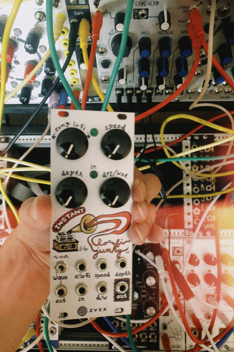 Music Gear Setup by monochrome featuring ZVEX Instant Lo-Fi Junky Module