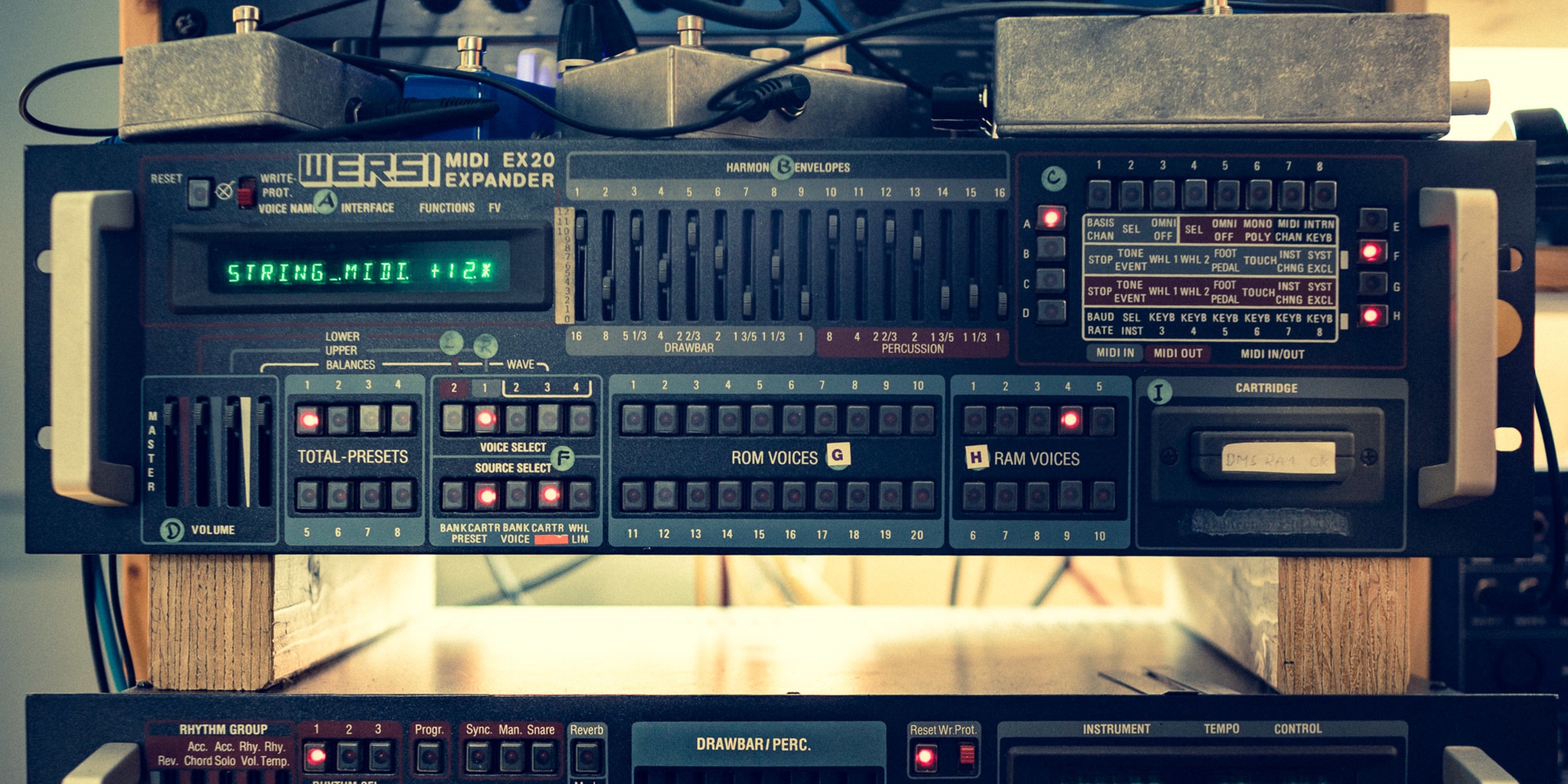 Music Gear Setup by volcarock featuring Wersi EX20 MIDI Expander
